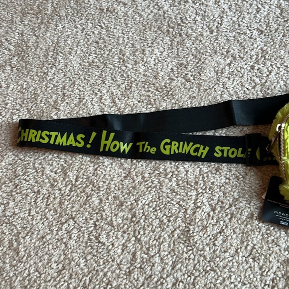 The grinch how the grinch stole Christmas green belt bag Fanny pack purse green - Picture 4 of 9